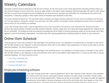 Tablet Screenshot of onlineschedulingblog.com